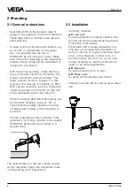 Preview for 8 page of Vega VEGAKON 66 Operating Instructions Manual