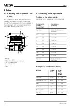 Preview for 12 page of Vega VEGAKON 66 Operating Instructions Manual