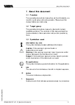 Предварительный просмотр 3 страницы Vega VEGALOG 571 AT Operating Instructions Manual