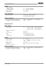 Предварительный просмотр 17 страницы Vega VEGALOG 571 Operating Instructions Manual