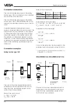 Предварительный просмотр 36 страницы Vega VEGALOG 571 Operating Instructions Manual