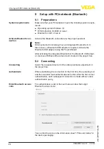 Preview for 28 page of Vega VEGAMET 342 Operating Instructions Manual