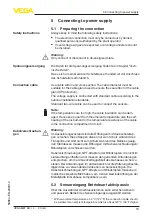 Preview for 15 page of Vega VEGAMET 841 Operating Instructions Manual