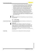 Preview for 16 page of Vega VEGAMET 841 Operating Instructions Manual