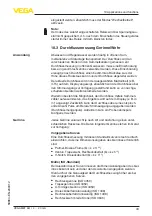 Preview for 43 page of Vega VEGAMET 841 Operating Instructions Manual