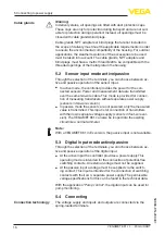 Preview for 16 page of Vega VEGAMET 861 Operating Instructions Manual