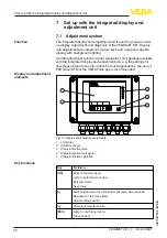 Предварительный просмотр 22 страницы Vega VEGAMET 861 Operating Instructions Manual