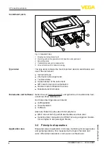 Предварительный просмотр 8 страницы Vega VEGAMET 862 Operating Instructions Manual