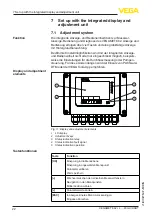 Предварительный просмотр 22 страницы Vega VEGAMET 862 Operating Instructions Manual