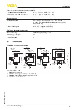 Предварительный просмотр 23 страницы Vega VEGAMIP T61 Operating Instructions Manual