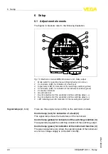 Предварительный просмотр 22 страницы Vega VEGAMIP U61 Operating Instructions Manual