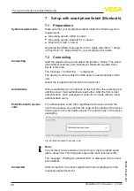 Preview for 26 page of Vega VEGAPLUS C 11 Operating Instructions Manual