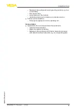 Preview for 35 page of Vega VEGAPLUS C 11 Operating Instructions Manual