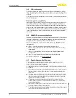 Preview for 6 page of Vega vegaplus sr 68 Operating Instructions Manual