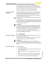 Preview for 28 page of Vega vegaplus sr 68 Operating Instructions Manual