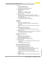 Preview for 42 page of Vega vegaplus sr 68 Operating Instructions Manual