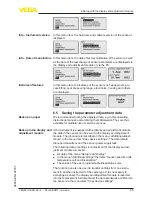 Preview for 55 page of Vega vegaplus sr 68 Operating Instructions Manual