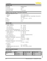 Preview for 78 page of Vega vegaplus sr 68 Operating Instructions Manual