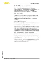 Preview for 21 page of Vega VEGAPOINT 11 Operating Instructions Manual