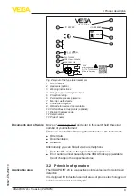 Preview for 9 page of Vega VEGAPOINT 23 Operating Instructions Manual