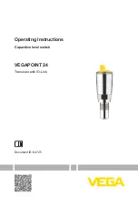 Vega VEGAPOINT 24 Operating Instructions Manual предпросмотр