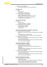 Preview for 33 page of Vega VEGAPULS 11 Operating Instructions Manual