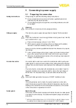 Preview for 18 page of Vega VEGAPULS 21 Operating Instructions Manual