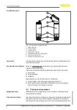 Предварительный просмотр 8 страницы Vega VEGAPULS 42 Operating Instructions Manual