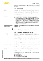 Preview for 9 page of Vega VEGAPULS 42 Operating Instructions Manual