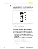 Предварительный просмотр 13 страницы Vega VEGAPULS 62 Operating Instructions Manual