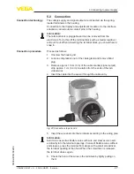 Предварительный просмотр 27 страницы Vega VEGAPULS 63 Operating Instructions Manual