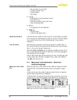 Предварительный просмотр 34 страницы Vega VEGAPULS 63 Operating Instructions Manual