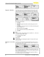 Предварительный просмотр 46 страницы Vega VEGAPULS 63 Operating Instructions Manual