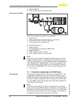 Предварительный просмотр 36 страницы Vega VEGAPULS 66 enamel Operating Instructions Manual