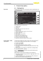 Предварительный просмотр 6 страницы Vega VEGAPULS 66 Foundation Fieldbus Standpipe version Quick Setup Manual