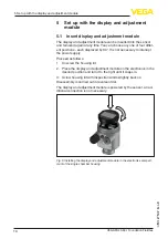 Предварительный просмотр 10 страницы Vega VEGAPULS 66 Foundation Fieldbus Standpipe version Quick Setup Manual