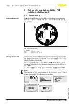 Предварительный просмотр 16 страницы Vega VEGAPULS 66 Foundation Fieldbus Standpipe version Quick Setup Manual