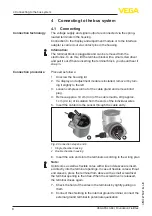 Предварительный просмотр 8 страницы Vega VEGAPULS 66 Foundation Fieldbus Standpipe... Quick Setup Manual