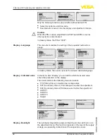 Preview for 52 page of Vega VEGAPULS 68 Operating Instructions Manual