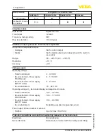 Предварительный просмотр 80 страницы Vega VEGAPULS 68 Operating Instructions Manual