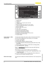 Предварительный просмотр 12 страницы Vega VEGAPULS 69 Operating Instructions Manual