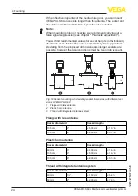 Предварительный просмотр 24 страницы Vega VEGAPULS 69 Operating Instructions Manual