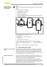 Предварительный просмотр 21 страницы Vega VEGAPULS Air 23 Operating Instructions Manual