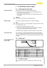 Preview for 16 page of Vega VEGAPULS C 21 Operating Instructions Manual