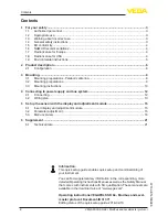 Preview for 2 page of Vega VEGAPULS SR 68 Quick Setup Manual