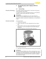 Preview for 12 page of Vega VEGAPULS SR 68 Quick Setup Manual