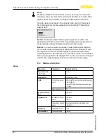 Preview for 18 page of Vega VEGAPULS SR 68 Quick Setup Manual