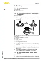 Предварительный просмотр 7 страницы Vega VEGAPULS WL 61 Mounting Instructions