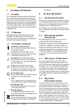 Preview for 3 page of Vega VEGAPULS WL S 61 Operating Instructions Manual