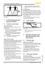 Preview for 8 page of Vega VEGAPULS WL S 61 Operating Instructions Manual